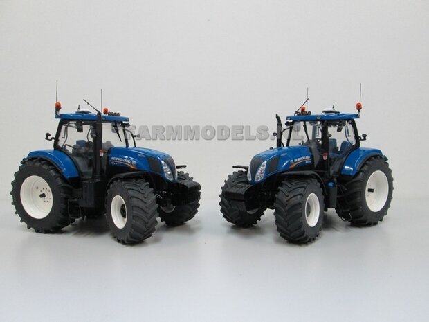 544. 3x New Holland T7.210 op brede sloffen