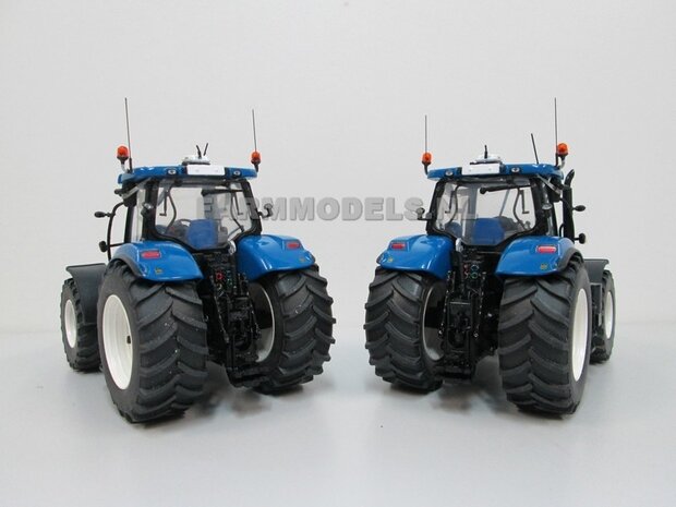 544. 3x New Holland T7.210 op brede sloffen