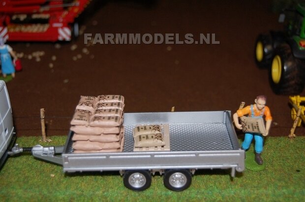 914. Trilplaat, gemaakt van Compressor op prachtig mini diorama in aanbouw