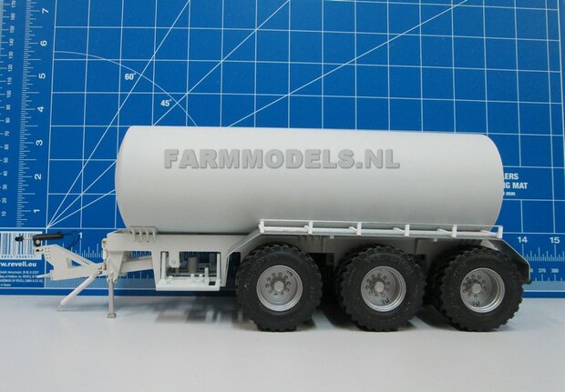 3 Asser mesttank basis (VMR Veenhuis of ander merk) Bouwpakket 1:32 (HTD)