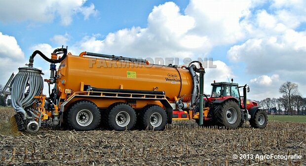 3 Asser mesttank basis (VMR Veenhuis of ander merk) Bouwpakket 1:32 (HTD)