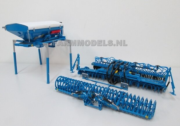  Lemken Claas Xerion Opbouw unit + Zirkon 10/600 rotorkopeg 6 meter 1:32