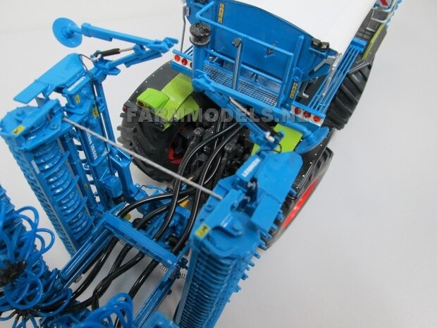  Lemken Claas Xerion Opbouw unit + Zirkon 10/600 rotorkopeg 6 meter 1:32