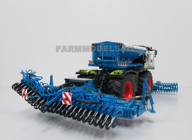  Lemken Claas Xerion Opbouw unit + Zirkon 10/600 rotorkopeg 6 meter 1:32