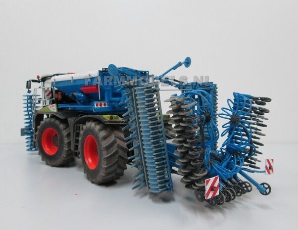  Lemken Claas Xerion Opbouw unit + Zirkon 10/600 rotorkopeg 6 meter 1:32