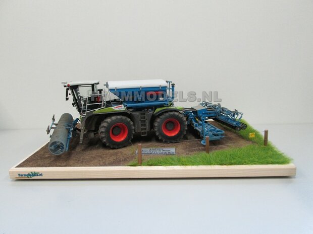  Lemken Claas Xerion Opbouw unit + Zirkon 10/600 rotorkopeg 6 meter 1:32