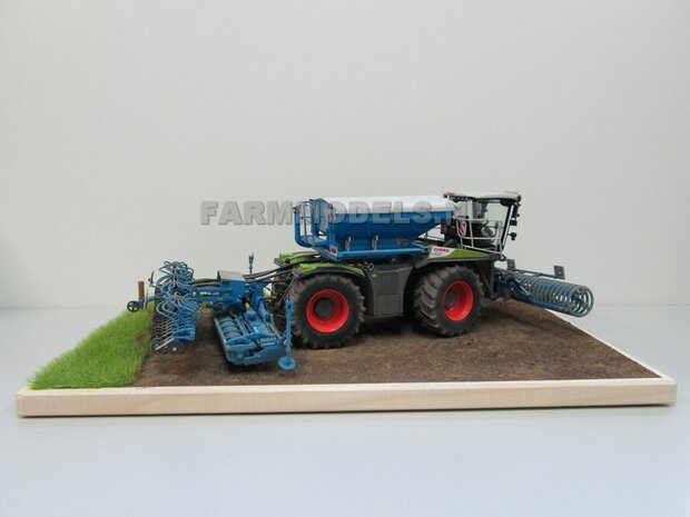  Lemken Claas Xerion Opbouw unit + Zirkon 10/600 rotorkopeg 6 meter 1:32