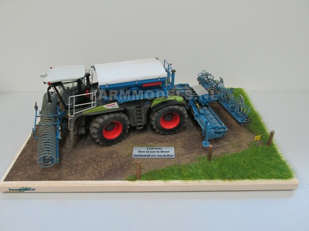  Lemken Claas Xerion Opbouw unit + Zirkon 10/600 rotorkopeg 6 meter 1:32