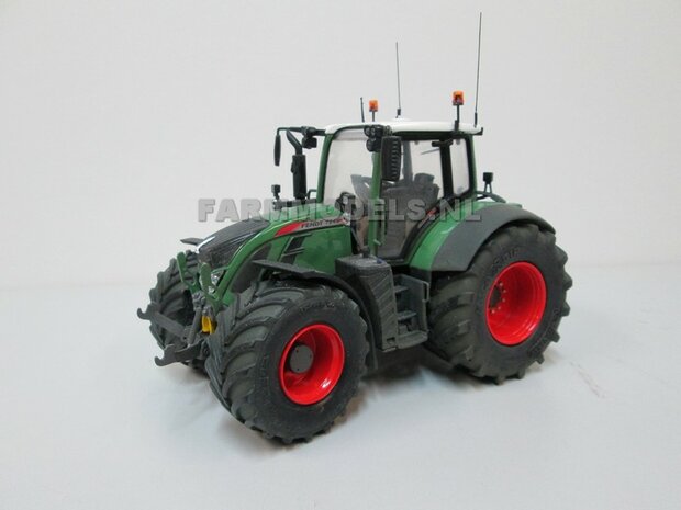 2x Extra brede spatbordverbrederset t.b.v. achteras, perfect voor de Fendt 724 van UH / Schuco, ook universeel te gebruiken 1:32                   