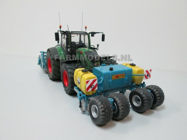 2x Extra brede spatbordverbrederset t.b.v. achteras, perfect voor de Fendt 724 van UH / Schuco, ook universeel te gebruiken 1:32                   