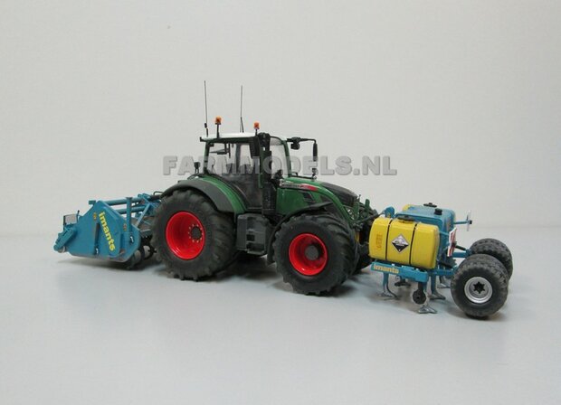 2x Extra brede spatbordverbrederset t.b.v. achteras, perfect voor de Fendt 724 van UH / Schuco, ook universeel te gebruiken 1:32                   