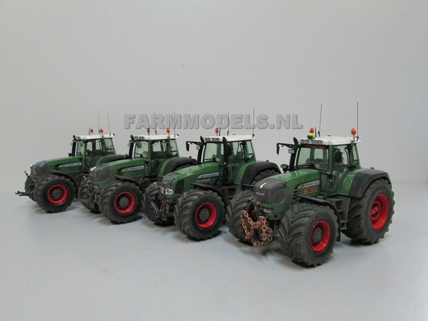 2x Extra brede spatbordverbreders Fendt 824 / 926 / 930 Weise (Gen I, II &amp; III)   1:32   