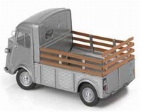 ZILVERGRIJS/WIT Citroen H - Open Bakwagen - 1:32 Replicagri REP041 