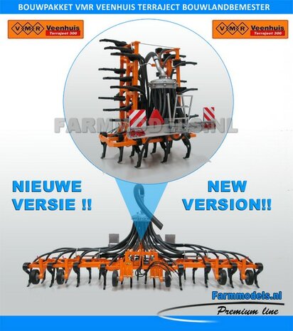 VMR Veenhuis Terraject 300 Bouwpakket / Buildingkit Nieuwe uitvoering 1:32 (HTD)