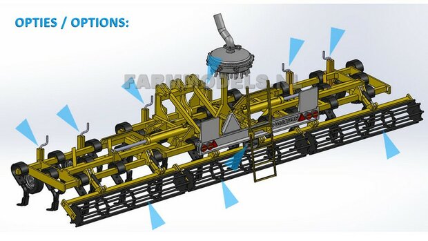 VMR Veenhuis Terraject 300 Bouwpakket / Buildingkit Nieuwe uitvoering 1:32 (HTD)