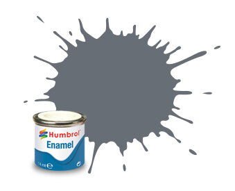 HAA0059 Nr. 5 Dark admiralty grey gloss - 14ml Enamel paint