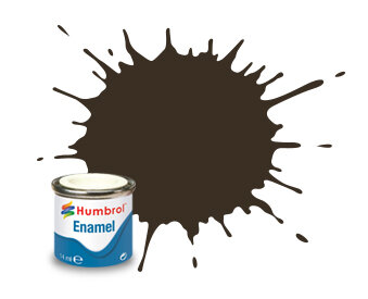 HAA0117 Nr. 10 Service brown gloss - 14ml Enamel paint