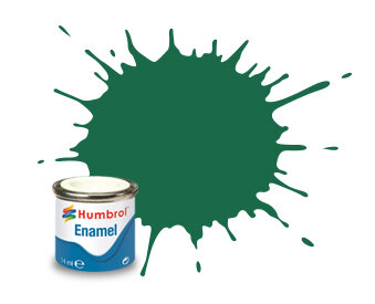 HAA0326 Nr. 30 Dark green matt - 14ml Enamel paint