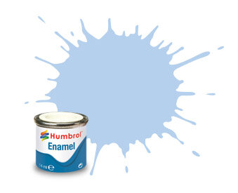 HAA0044 Nr. 44 Pastel blue matt - 14ml Enamel paint
