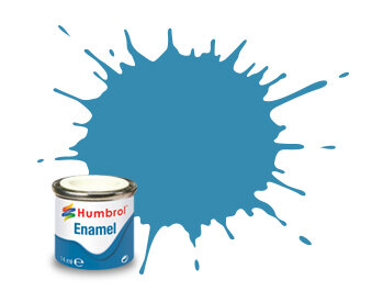 HAA0521 Nr. 48 Mediterranean blue gloss - 14ml Enamel paint