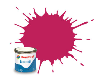 HAA0552 Nr. 51 Sunset red metallic - 14ml Enamel paint