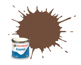 HAA1081 Nr. 98 Chocolate matt - 14ml Enamel paint