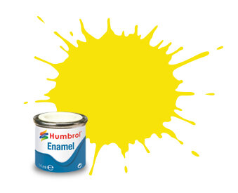 HAA1095 Nr. 99 Lemon matt - 14ml Enamel paint