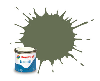 HAA1167 Nr. 105 Marine green matt - 14ml Enamel paint