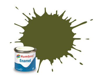 HAA1612 Nr. 149 Dark green matt - 14ml Enamel paint