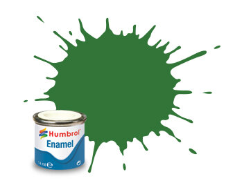 HAA1448 Nr. 131 Mid green satin - 14ml Enamel paint