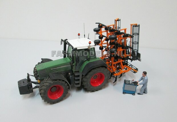 Inlegring verbreder vooras + Brede vooras Banden, geschikt voor Fendt 822/824/ 926 GEN I. WeiseToys               