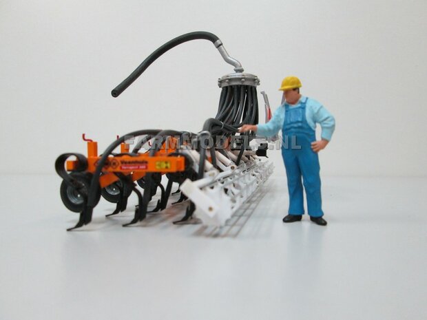 3x Kooi-rollen sets, o.a. geschikt voor de Terraject 300 VMR Veenhuis Bouwpakket / Buildingkit 1:32 (HTD)