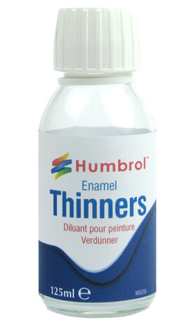 Enamel Thinners - 125ml Bottle 