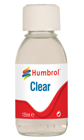 HAC7431 Humbrol Gloss Clear - 125ml Bottle