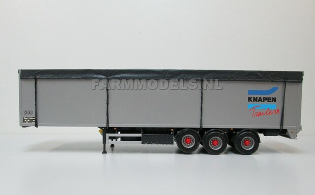 KNAPEN Trailers sticker assortiment op Transparant Pr&eacute;-Cut Decals 1:32 Farmmodels.nl