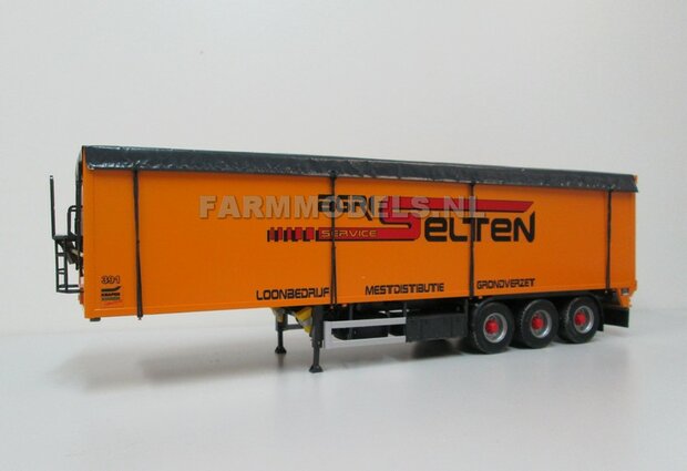 KNAPEN Trailers sticker assortiment op Transparant Pr&eacute;-Cut Decals 1:32 Farmmodels.nl