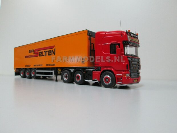 KNAPEN Trailers sticker assortiment op Transparant Pr&eacute;-Cut Decals 1:32 Farmmodels.nl