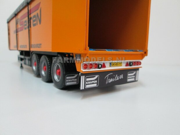 &quot;Walking Floor Delen&quot; t.b.v. Trailer Bouwpakket 1:32 (HTD)