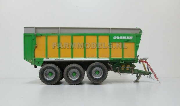 516. Foto&#039;s Joskin Drakar op Farmmodels 3 asser chassis + Vredestein Flotation Trac 800/45R30.5 landbouw banden, 1:32