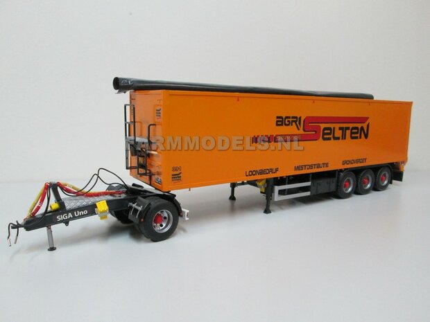 Siga Nova Uno, enkel as Dolly t.b.v. trailers en mesttanks Bouwpakket Basis 1:32 (HTD)    