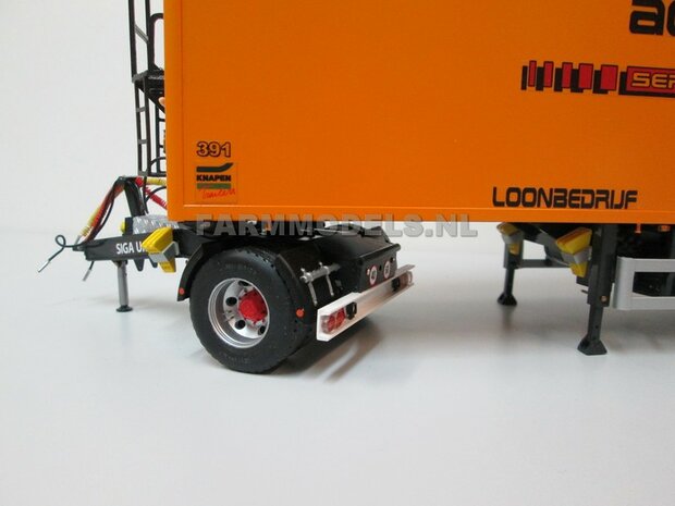 Siga Nova Uno, enkel as Dolly t.b.v. trailers en mesttanks Bouwpakket Basis 1:32 (HTD)    