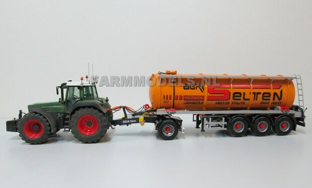 Siga Nova Uno, enkel as Dolly t.b.v. trailers en mesttanks Bouwpakket Basis 1:32 (HTD)    