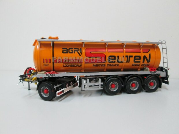 Siga Nova Uno, enkel as Dolly t.b.v. trailers en mesttanks Bouwpakket Basis 1:32 (HTD)    