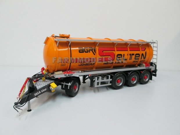 Siga Nova Uno, enkel as Dolly t.b.v. trailers en mesttanks Bouwpakket Basis 1:32 (HTD)    