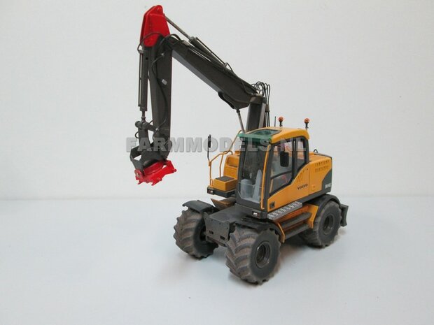 Volvo Shovel L70G, Volvo mobiele kraan EW140 &amp; Volvo rupskraan EC220 1:32 