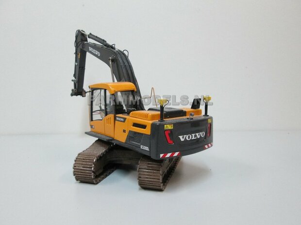 Volvo Shovel L70G, Volvo mobiele kraan EW140 &amp; Volvo rupskraan EC220 1:32 