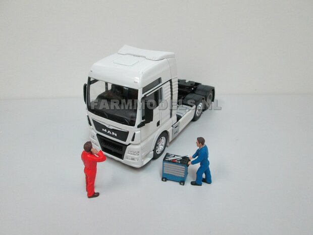MAN TGX 6x4 Wit 1:32 Welly 32650L-W     LAST ONE/OP=OP