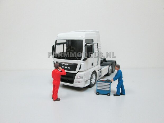 MAN TGX 6x4 Wit 1:32 Welly 32650L-W     LAST ONE/OP=OP
