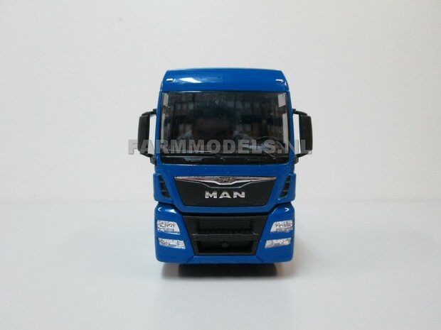 MAN TGX 6x4 Blauw 1:32 Welly 32650L-W    LAST ONE/OP=OP
