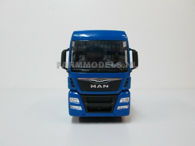 MAN TGX 6x4 Blauw 1:32 Welly